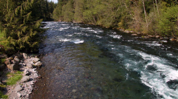 clean clear water river